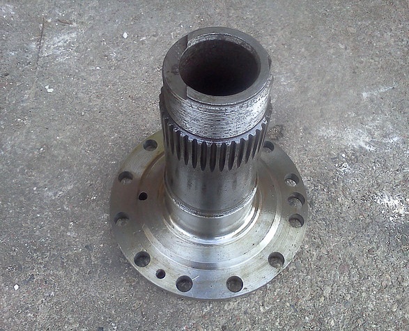 купить Цапфа Ф 100 L=280, щлиц=38, 12 отв.Ф 18