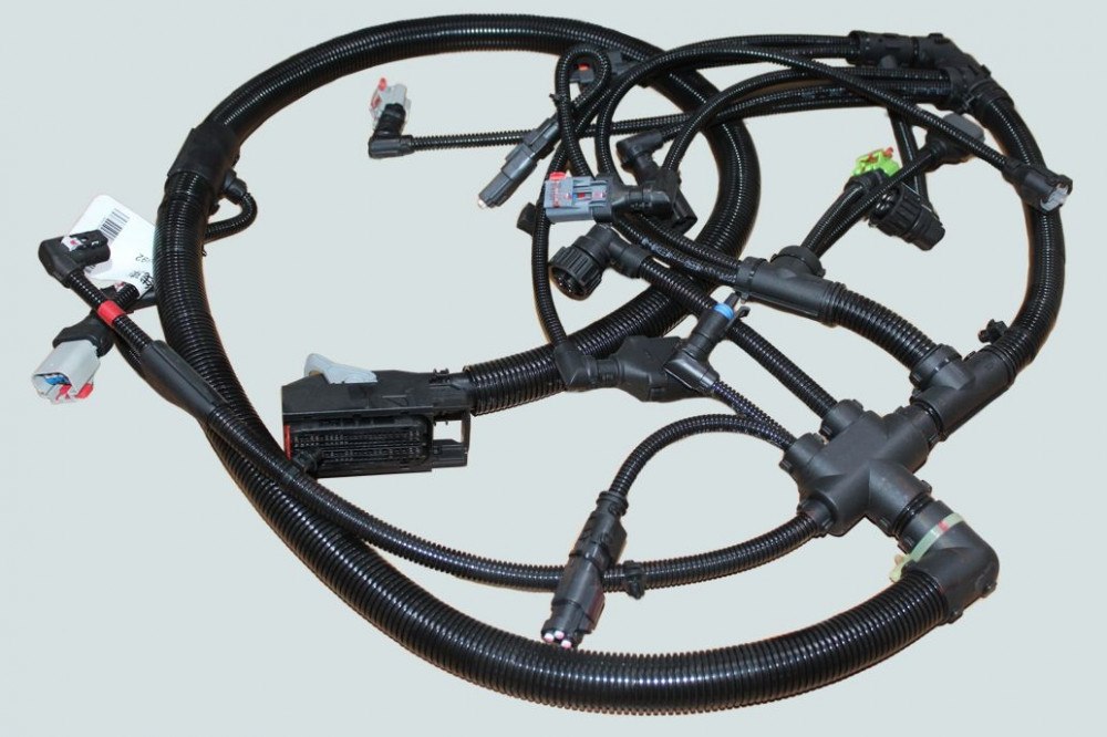 фото жгут проводов электронного блока модуля управления двигателем (евро-4) isf3.8 5316892 