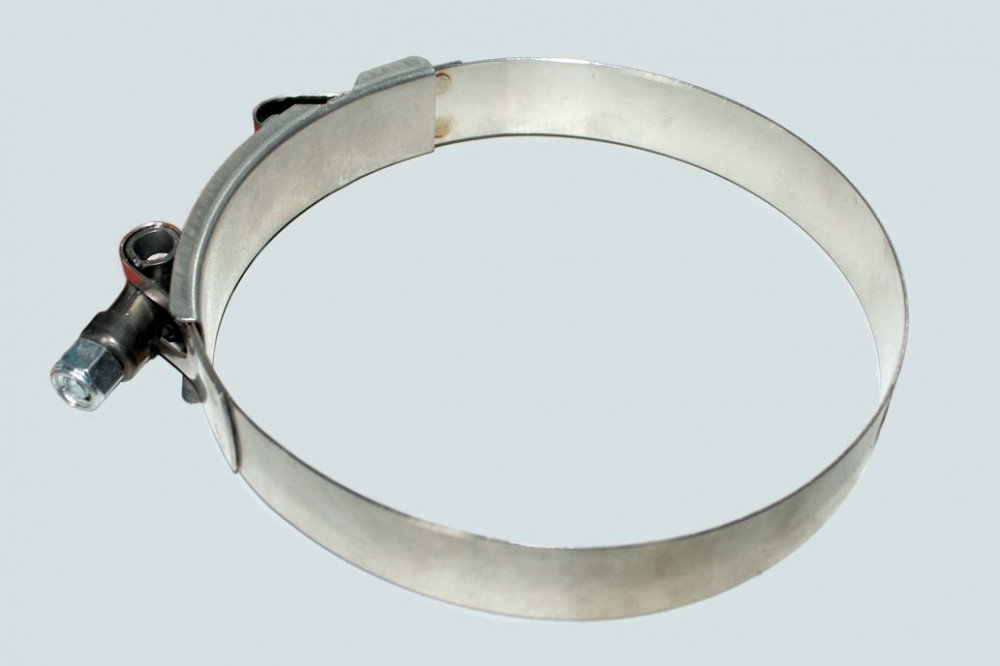 фото хомут (4 5/8 in) (крепление патрубка углового № 3030770) (isle, qsl, ct) 140312 dcec 3415549 