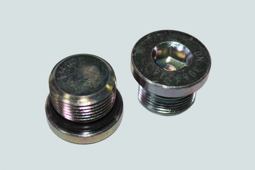 фото пробка резьбов. с кольцом уплот. m22x1.50x20.1 (система охлаждения) isbe dcec 3089238 