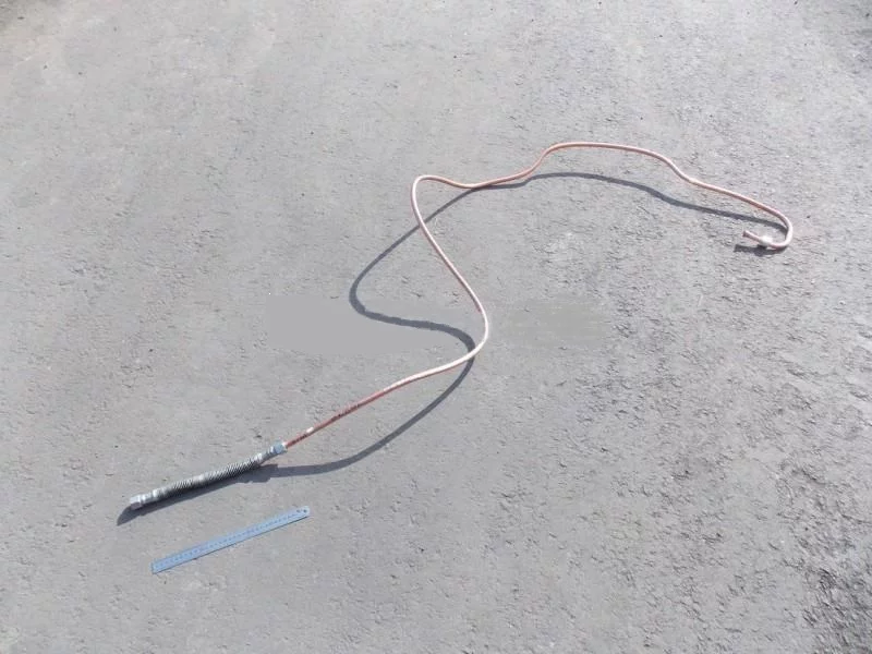 купить Трубка компрессора со шлангом  н/о (2470мм)